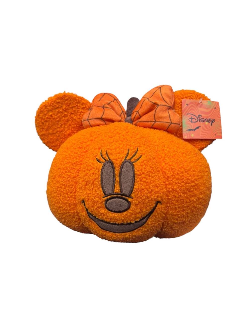 Disney Aldi Minnie Mouse Pumpkin Plush Pillow Halloween